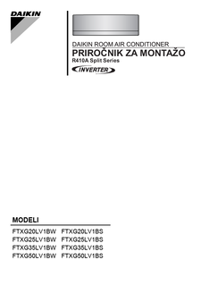 FTXG-LW-S_3P358178-1_Installation manuals_Slovenian download